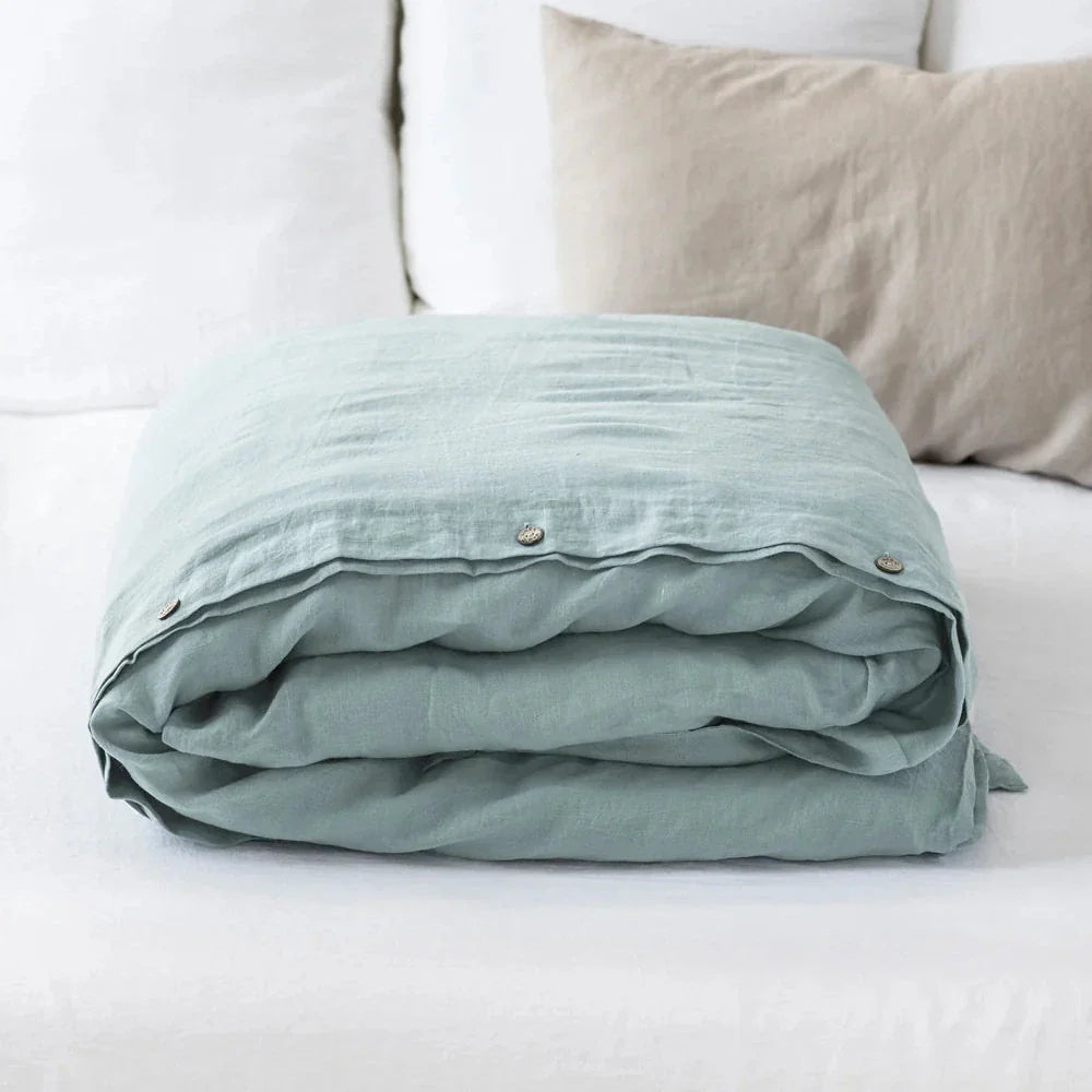 Pure European Linen Duvet Cover | Various Colors - Osadia Concept Store