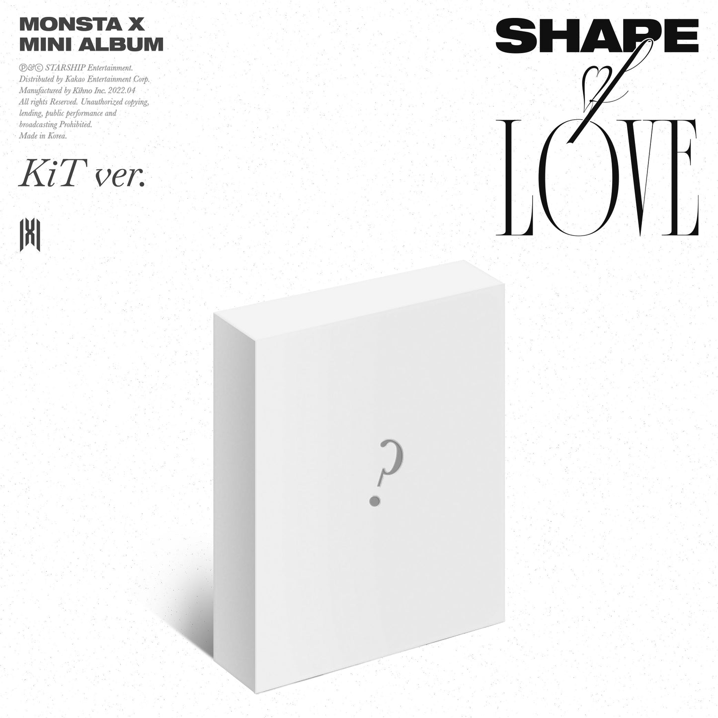 MONSTA X Mini Album Vol.11 [Shape Of Love]