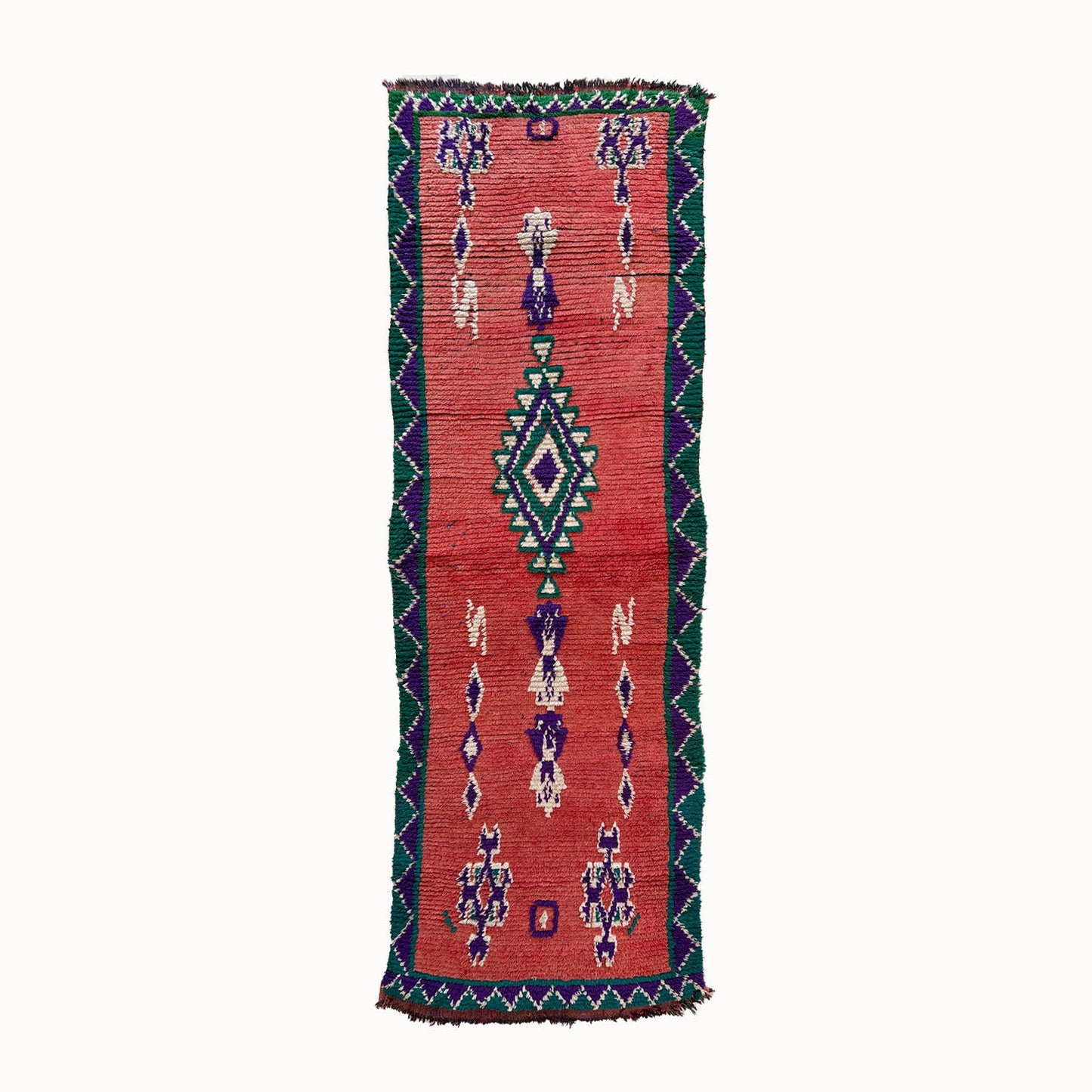 Boerne Vintage Moroccan Rug | 3’7” x 10’10”