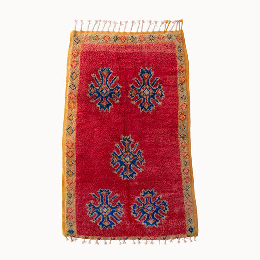 Skylar Vintage Moroccan Rug | 3'4" x 5'4"