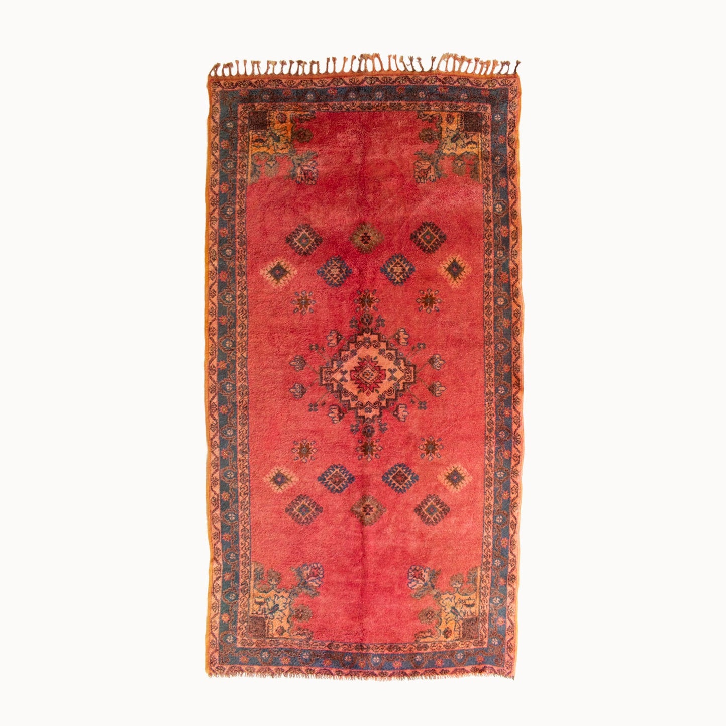 Suz Vintage Moroccan Taznakht Rug | 4'10" x 9'5"