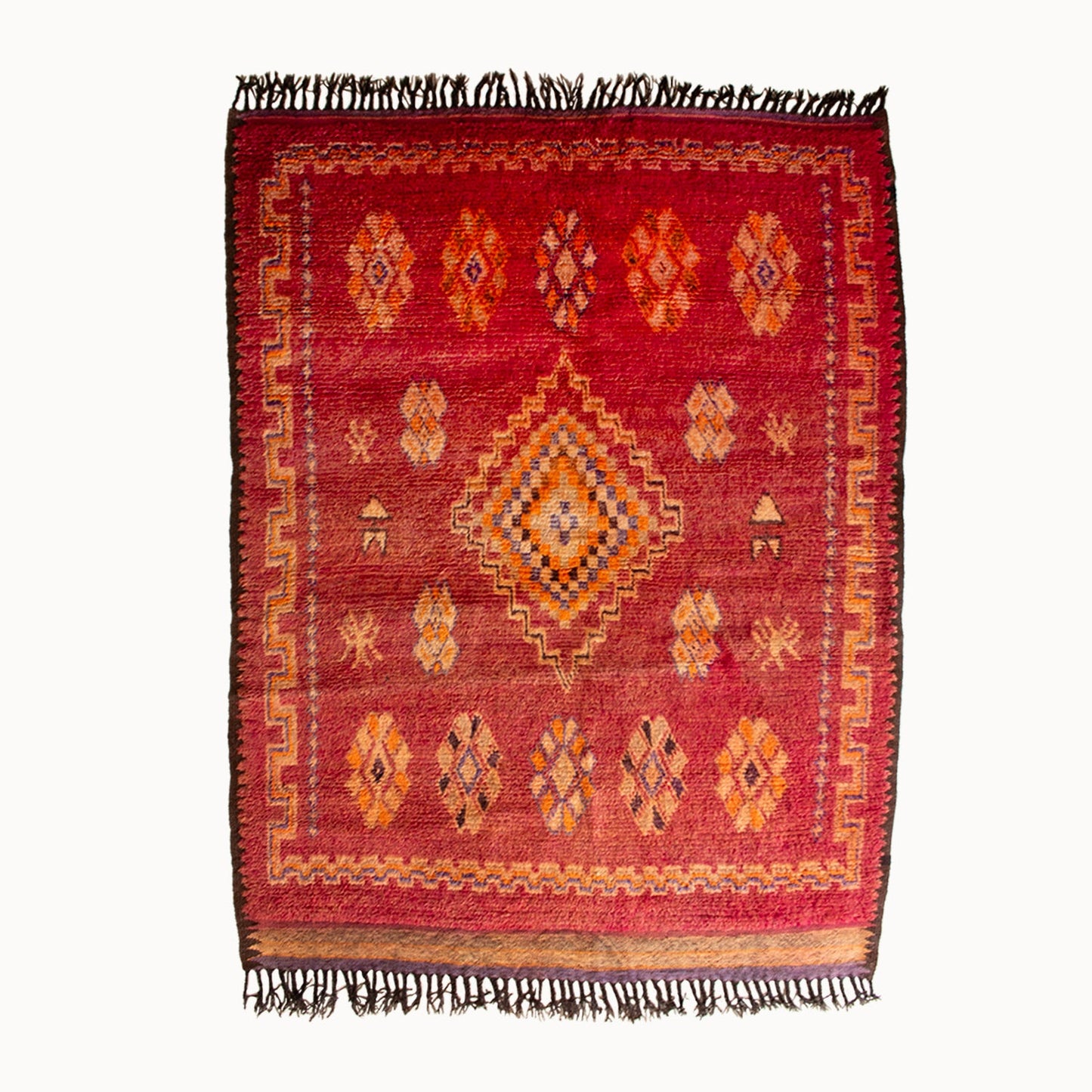 Uzi Vintage Moroccan Rug | 5'7" x 7'6"