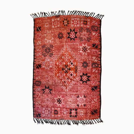 Vintage Moroccan Rug | 6'6" x 11'6"