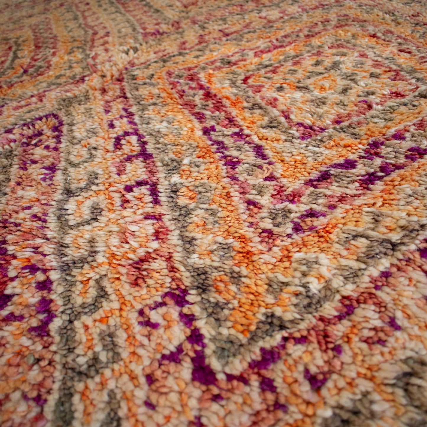 Bode Vintage Moroccan Marmoucha Rug | 7'1" x 14’7”