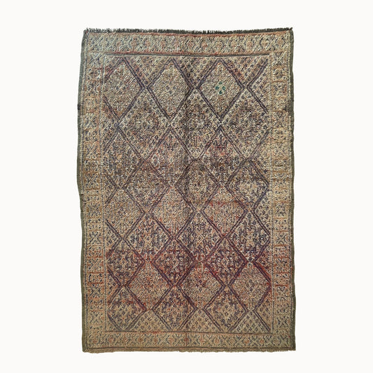 Lin Vintage Moroccan Rug | 6'7" x 10'
