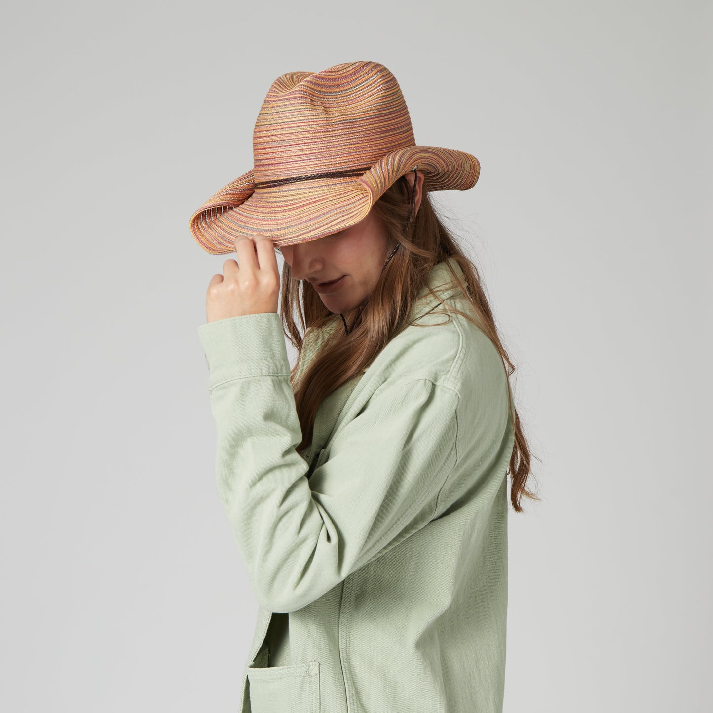Mimi - Women's Mixed Braid Cowboy Hat