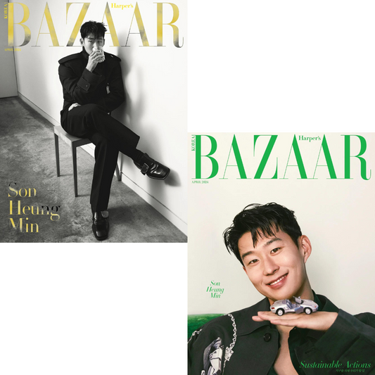 Son Heung Min Bazaar Magazine (April 2024 Issue)