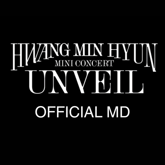 Hwang Min Hyun Unveil In Seoul Official MD - Mini Concert