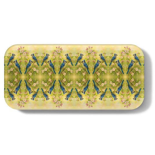 Blue Jays Narrow Birchwood Small Decorative Tray