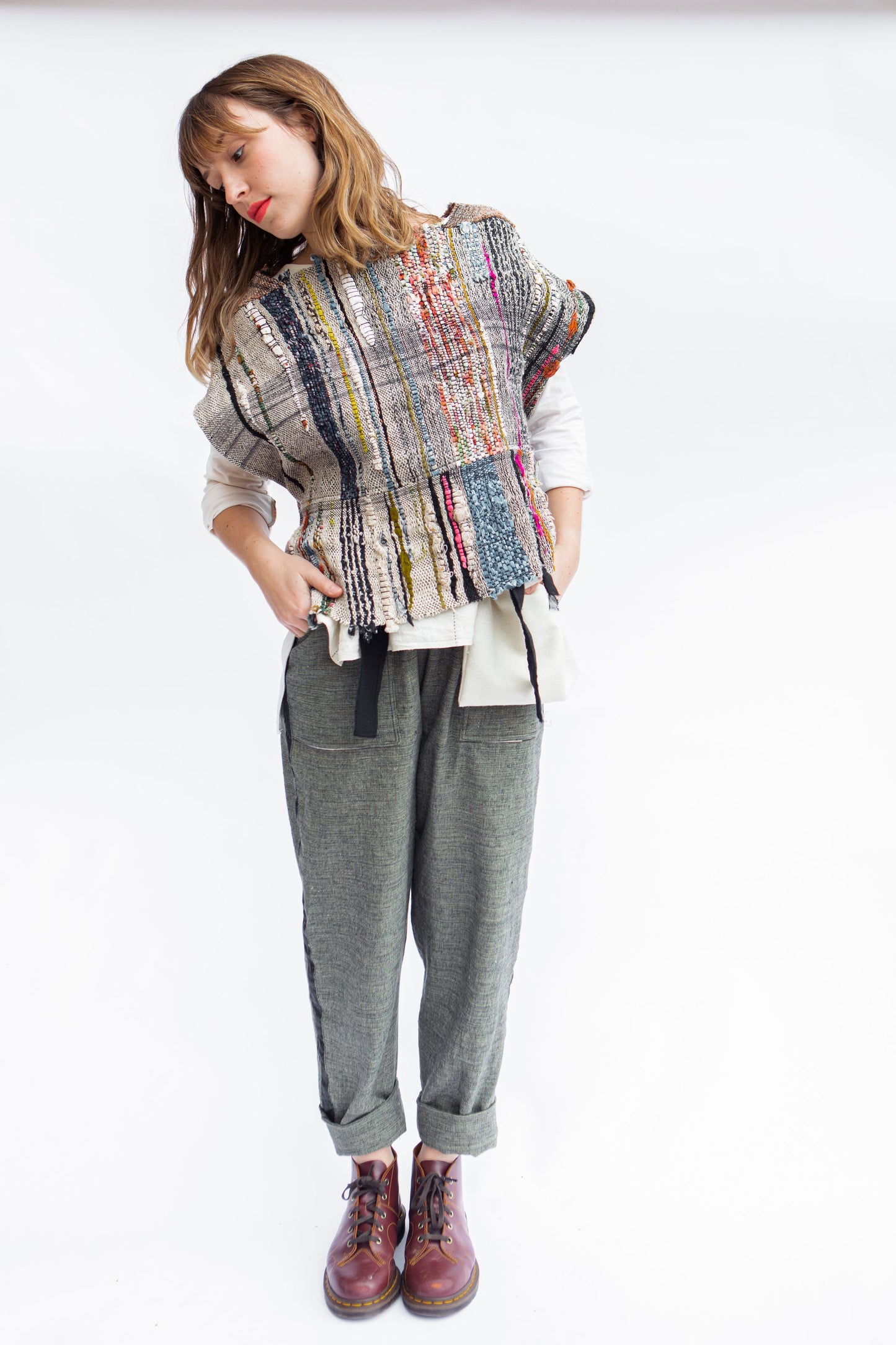 Studio-Handwoven Zero Waste Tabard