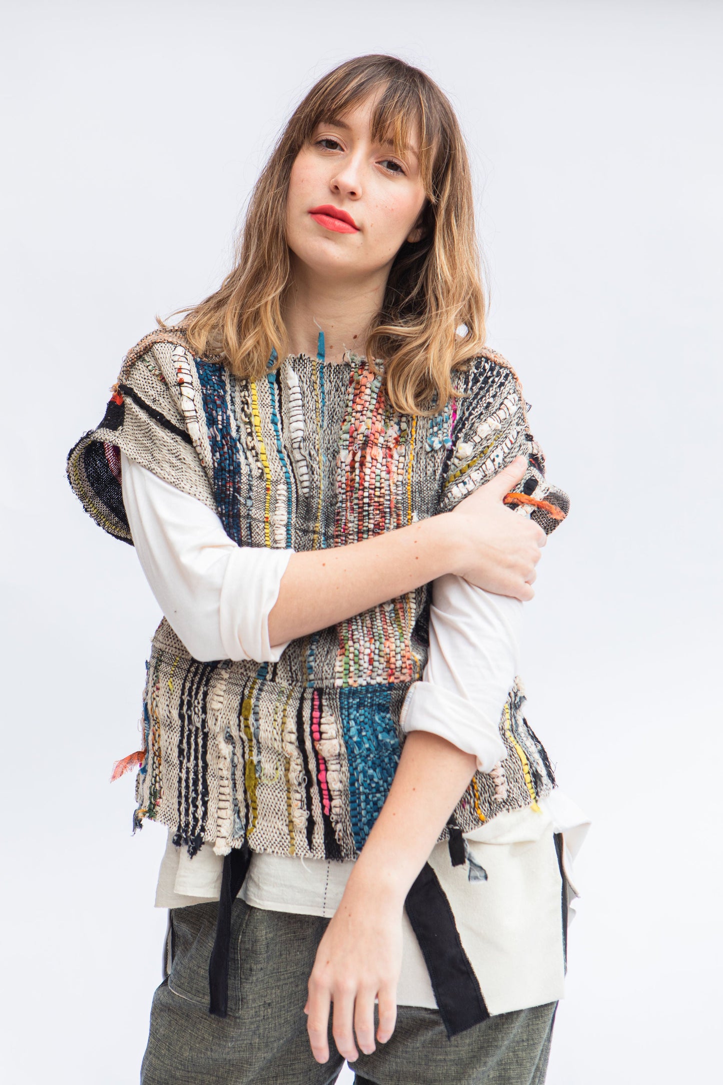 Studio-Handwoven Zero Waste Tabard