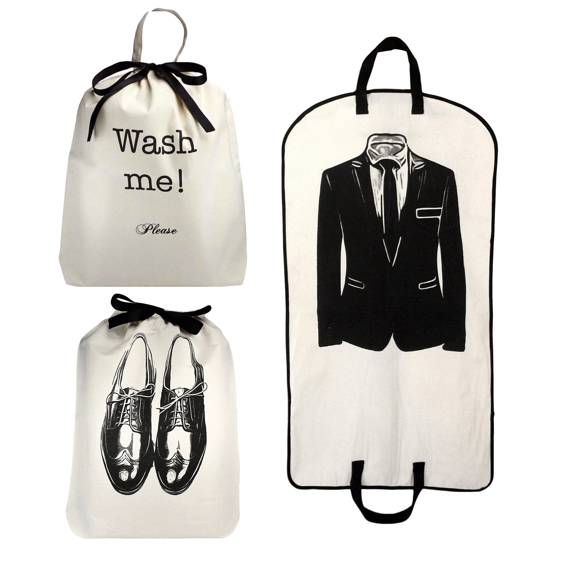 Men's Travel Set 3-pack, Cream - Osadia Concept Store