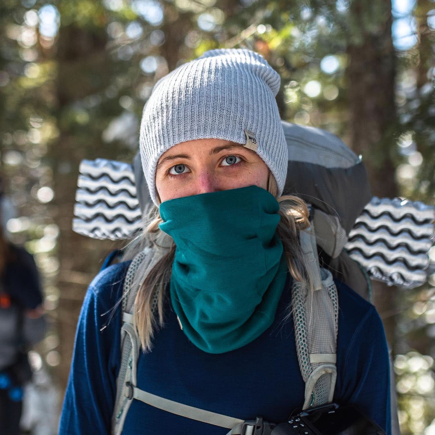 Midweight Wool Neck Gaiter - 100% Merino Wool - Osadia Concept Store