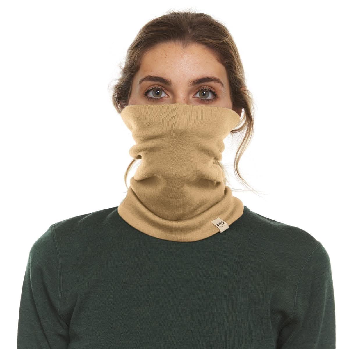 Midweight Wool Neck Gaiter - 100% Merino Wool - Osadia Concept Store