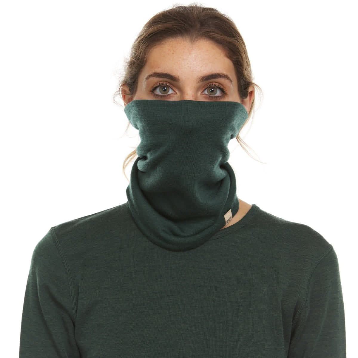 Midweight Wool Neck Gaiter - 100% Merino Wool - Osadia Concept Store