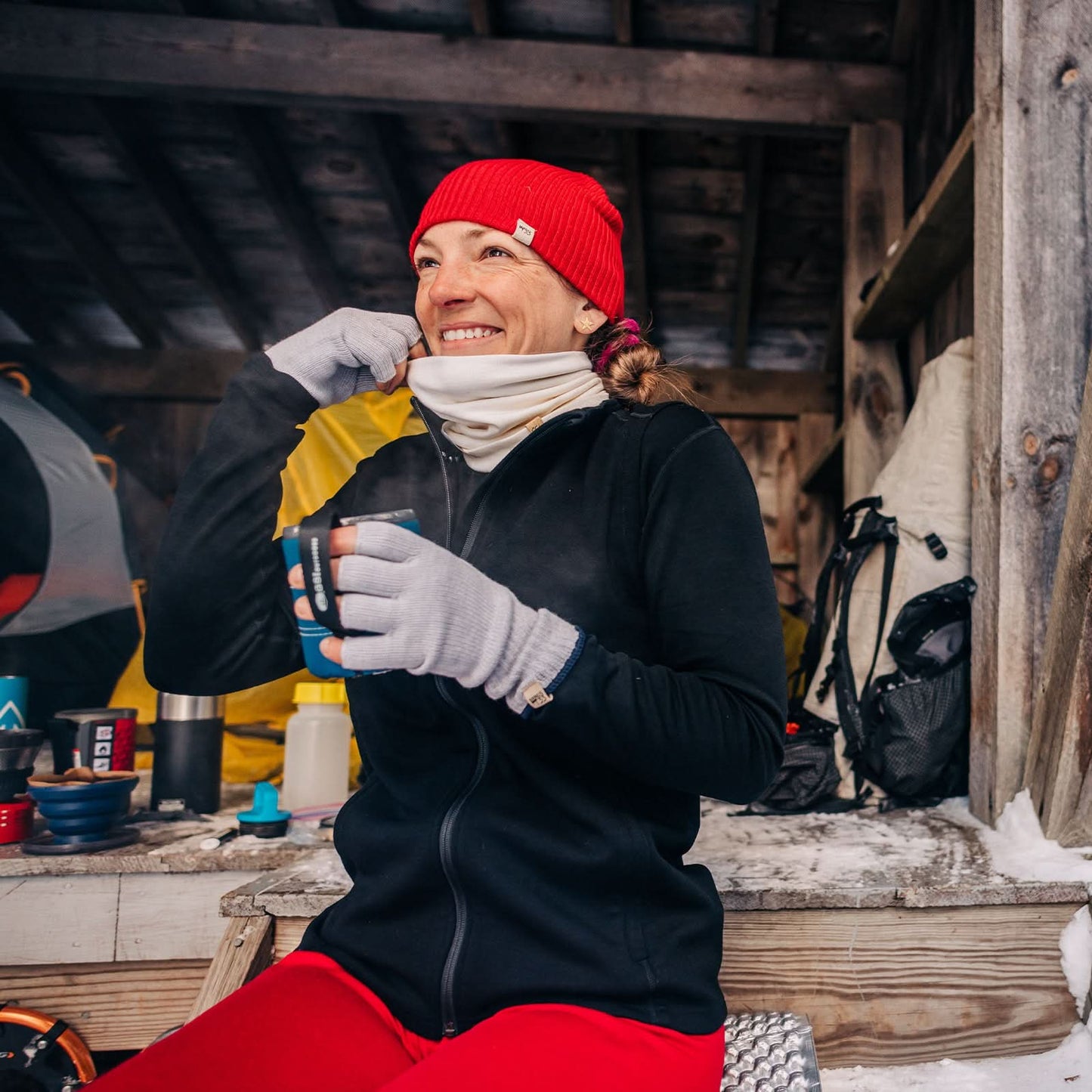 Midweight Wool Neck Gaiter - 100% Merino Wool - Osadia Concept Store