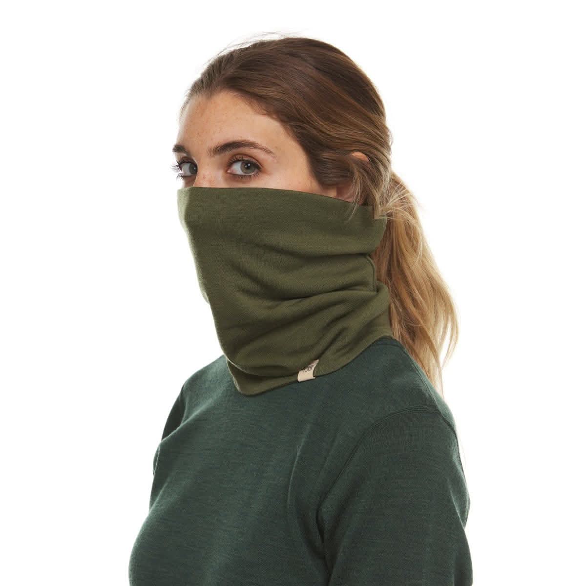 Midweight Wool Neck Gaiter - 100% Merino Wool - Osadia Concept Store