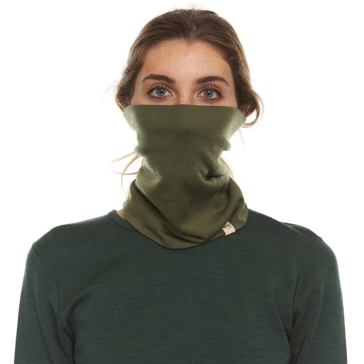 Midweight Wool Neck Gaiter - 100% Merino Wool - Osadia Concept Store