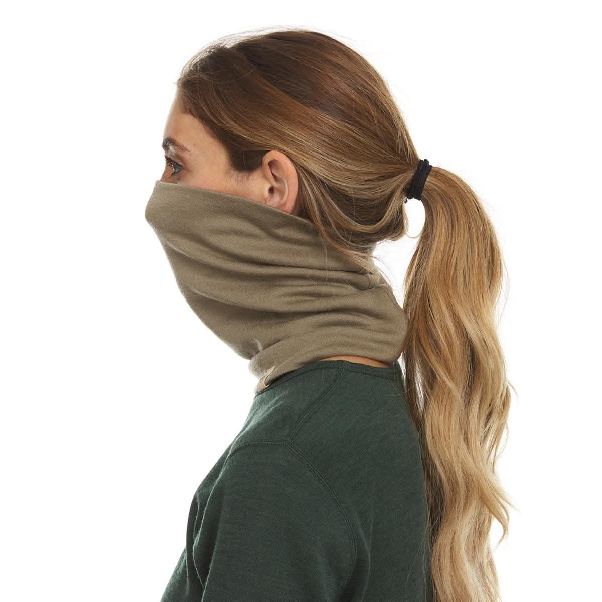 Midweight Wool Neck Gaiter - 100% Merino Wool - Osadia Concept Store