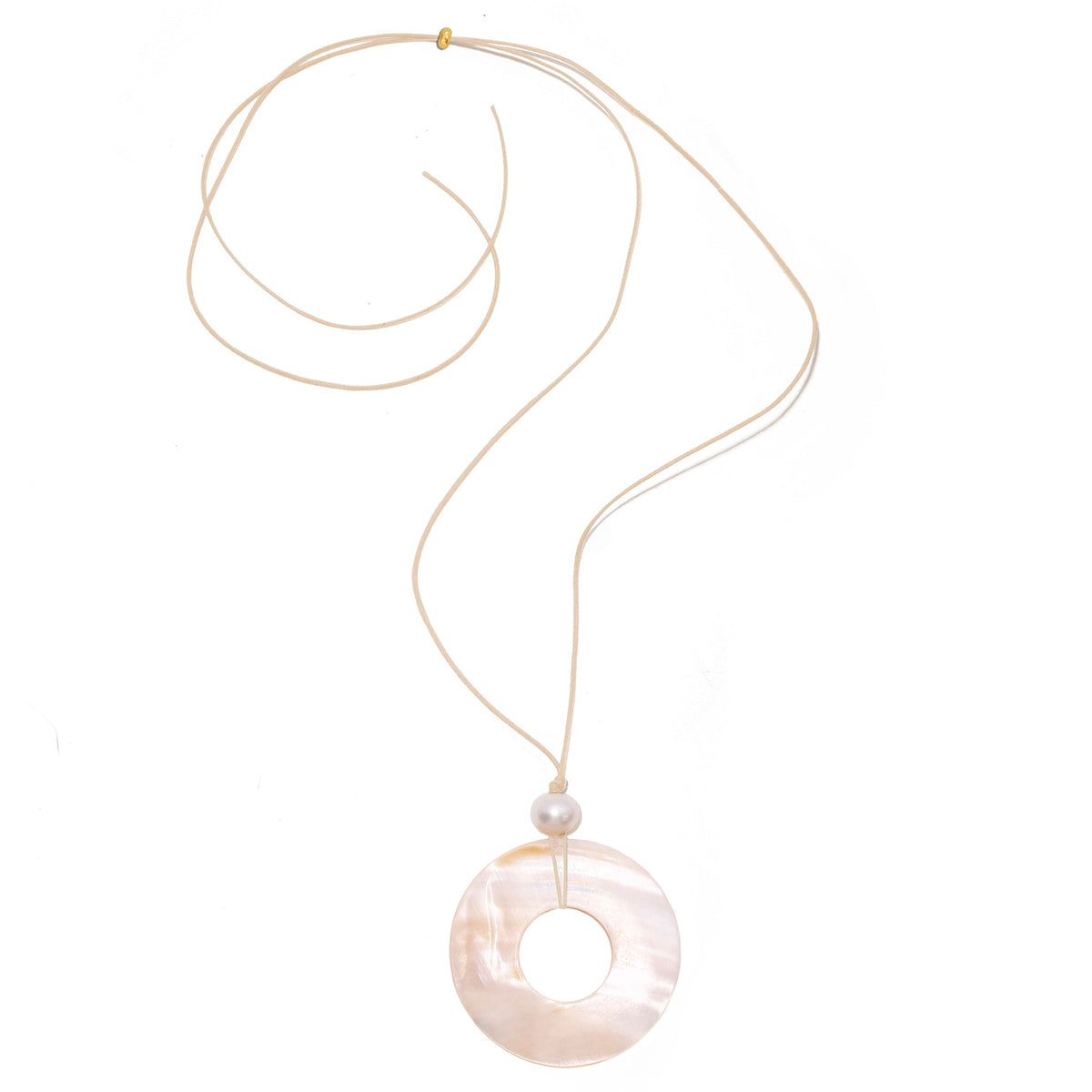 Monaco Cord Choker in Cream