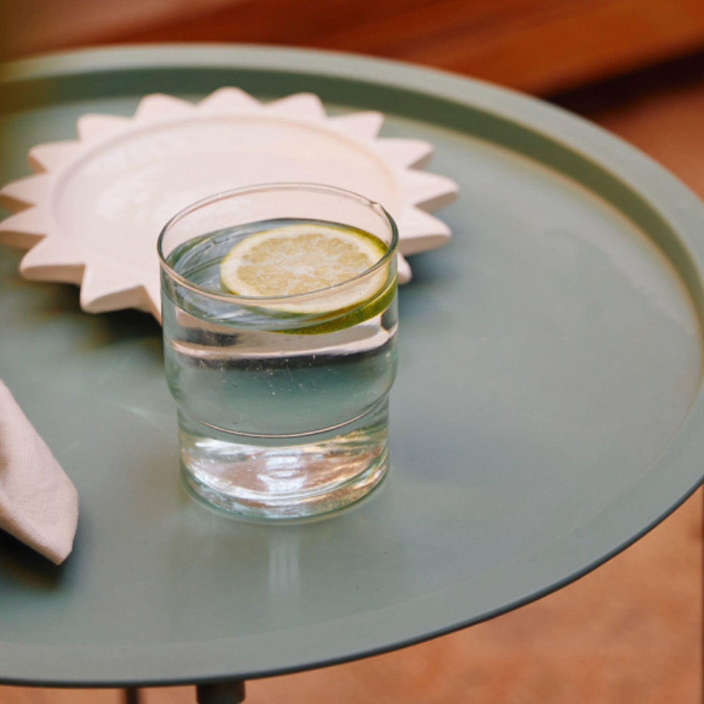 Moroccan Mouth-blown Column Glass - Osadia Concept Store