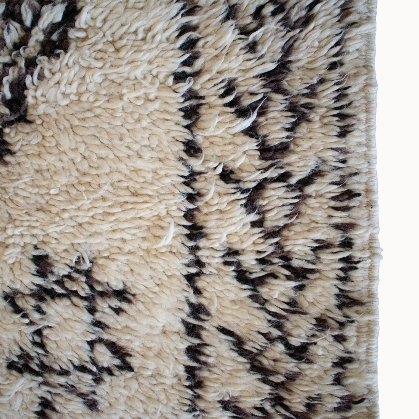 Riva Vintage Moroccan Beni Ourain Rug | 6' x 9'6"