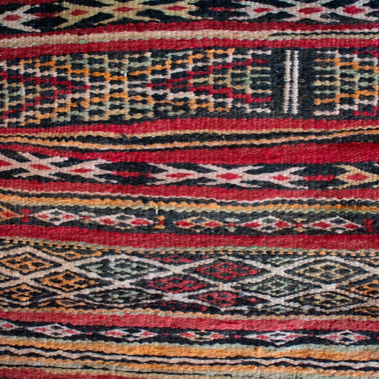 Todd Vintage Moroccan Flat-weave Kilim Rug | 2'10" x 5'4"