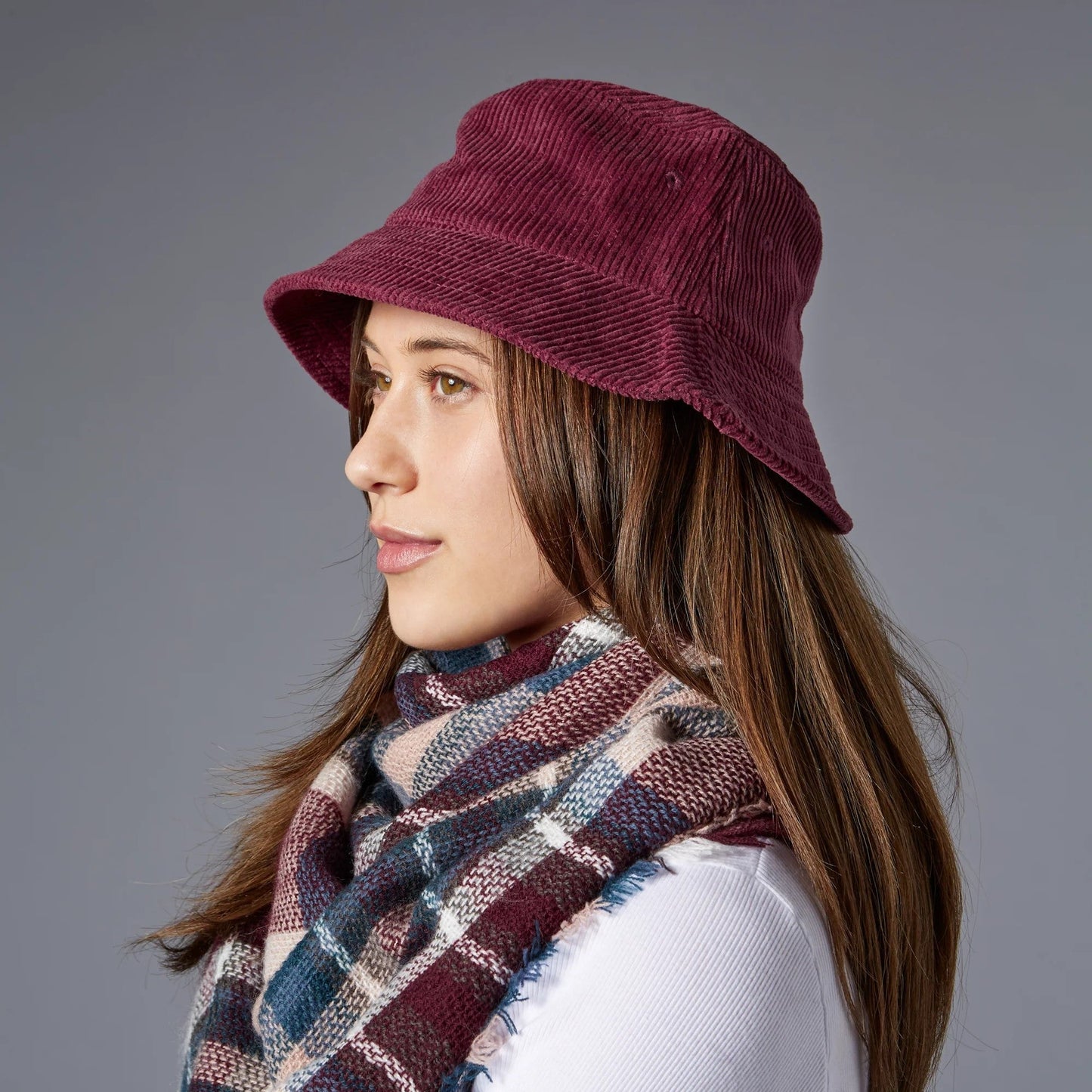 Mulberry Blanket Scarf | Fall Winter Shawl Wrap | 55" x 55"