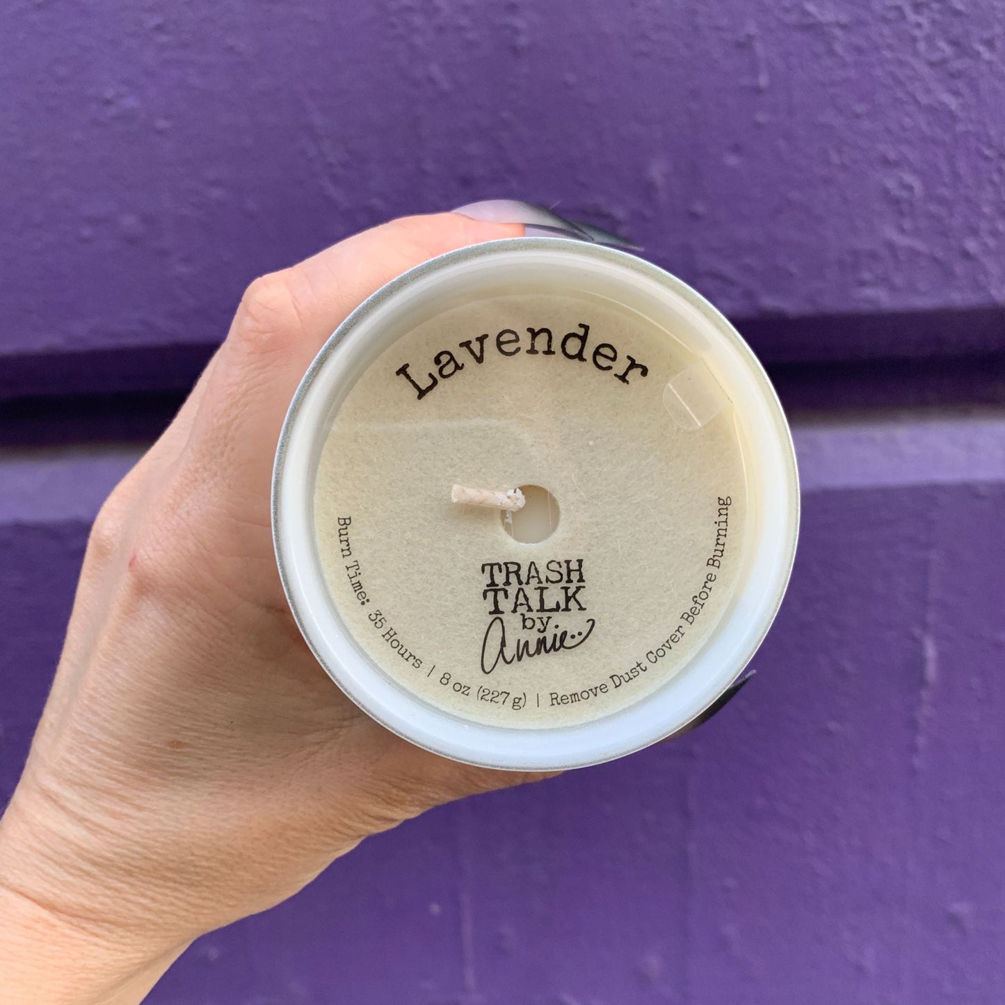 My Last Nerve Jar Candle | Vintage Photograph Double Sided Design | Soy Wax Lavender Scent