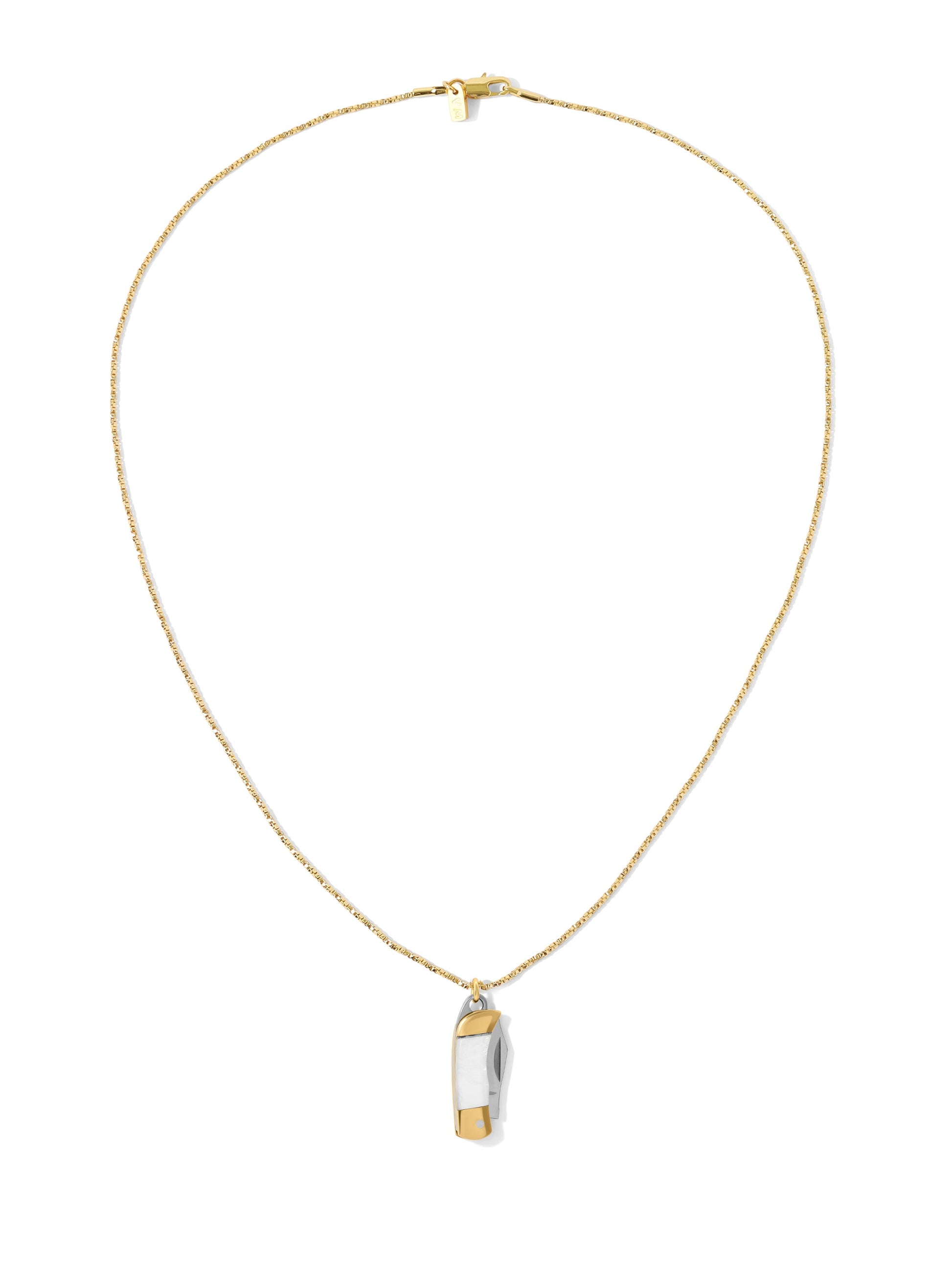 The Pocket Knife Necklace - Bone - Osadia Concept Store