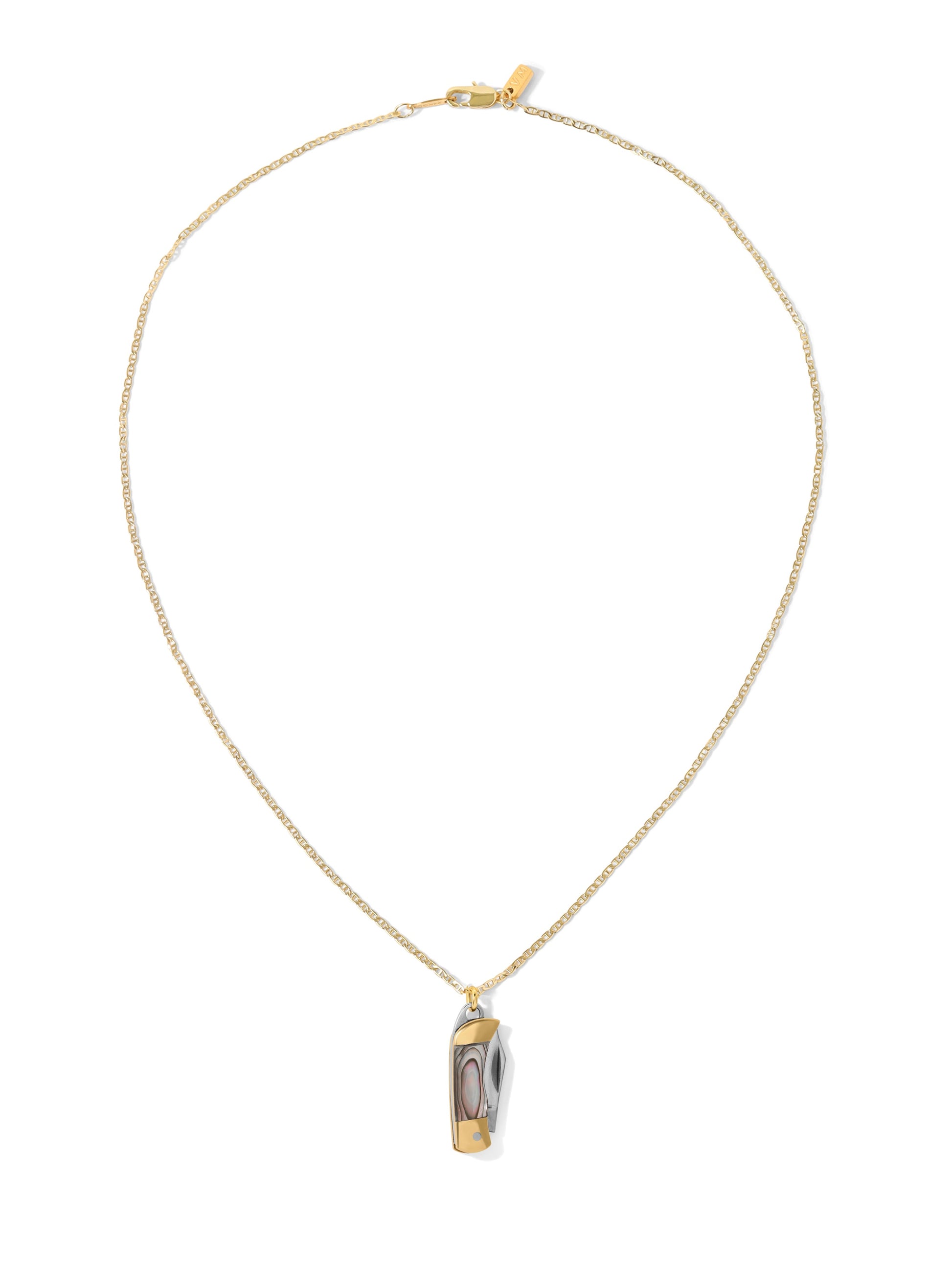 The Pocket Knife Necklace - Abalone - Osadia Concept Store