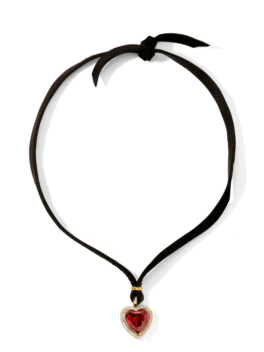 The Cherry Heart Choker - Osadia Concept Store