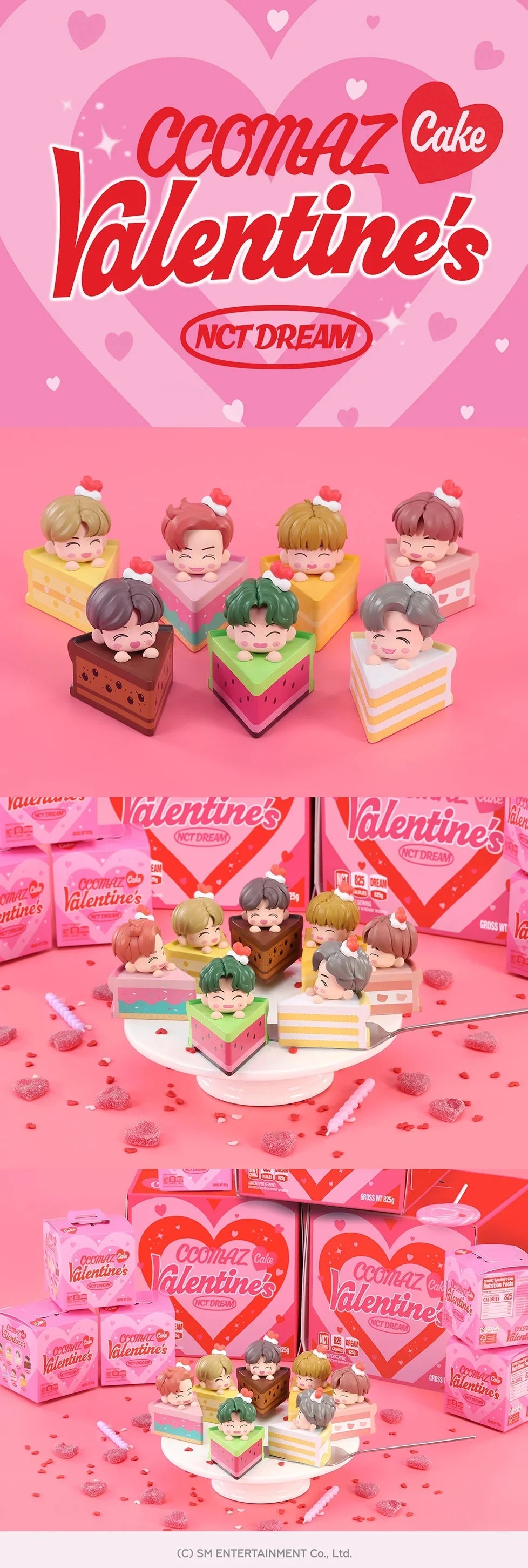 NCT Dream - 2024 Ccomaz Valentine's Cake MD