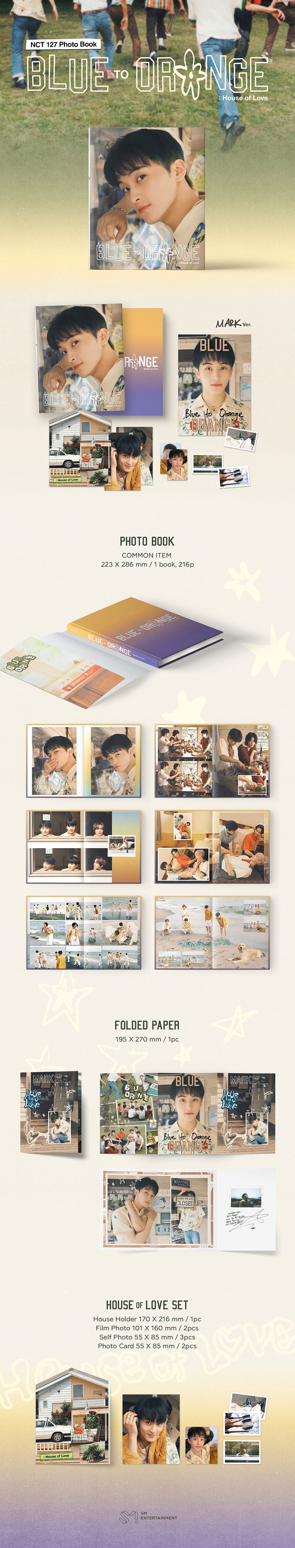 NCT127 - Blue To Orange House Of Love Photobook