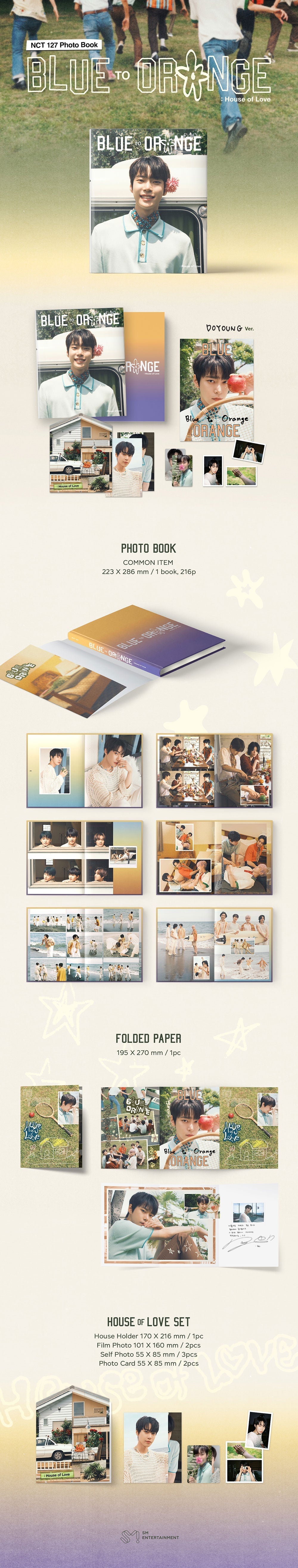 NCT127 - Blue To Orange House Of Love Photobook