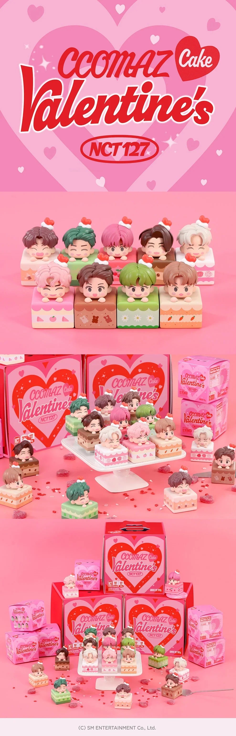 NCT127 - 2024 Ccomaz Valentine's Cake MD - Osadia Concept Store