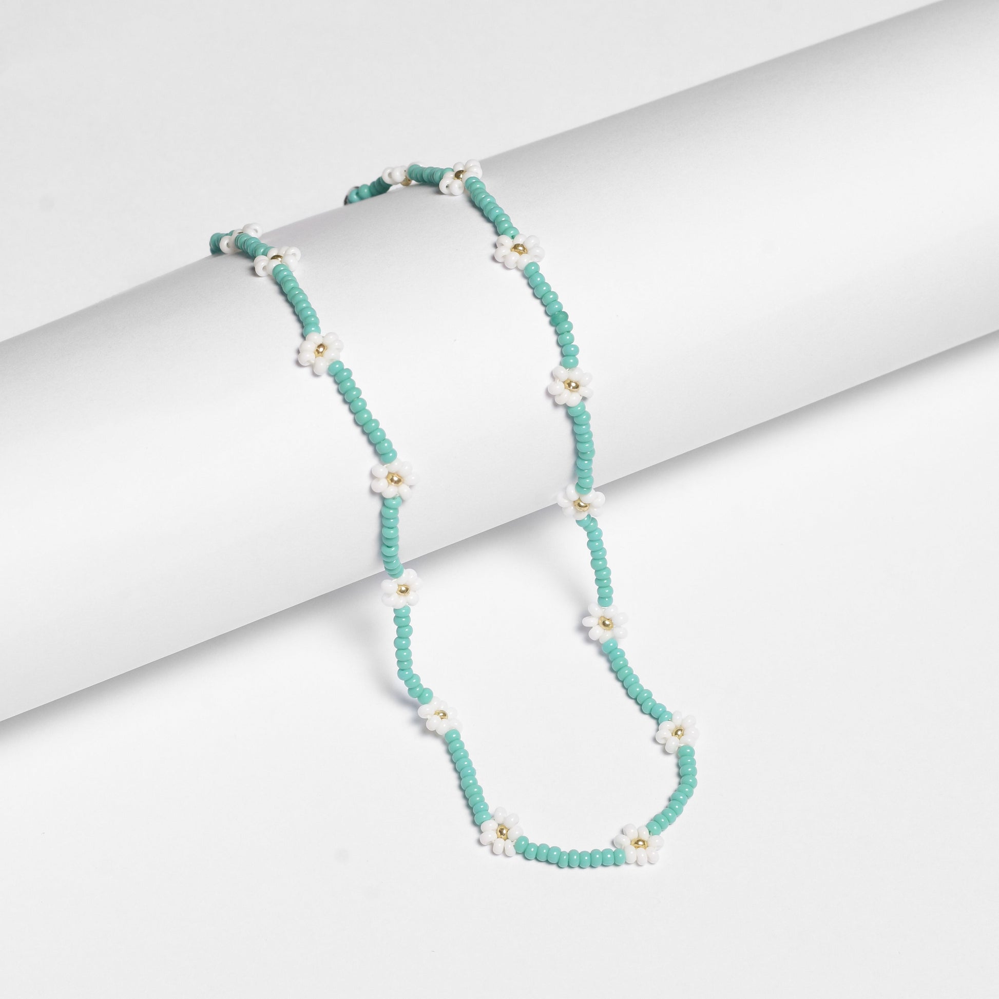 Daisy Seed Bead Choker - Guatemala - Osadia Concept Store