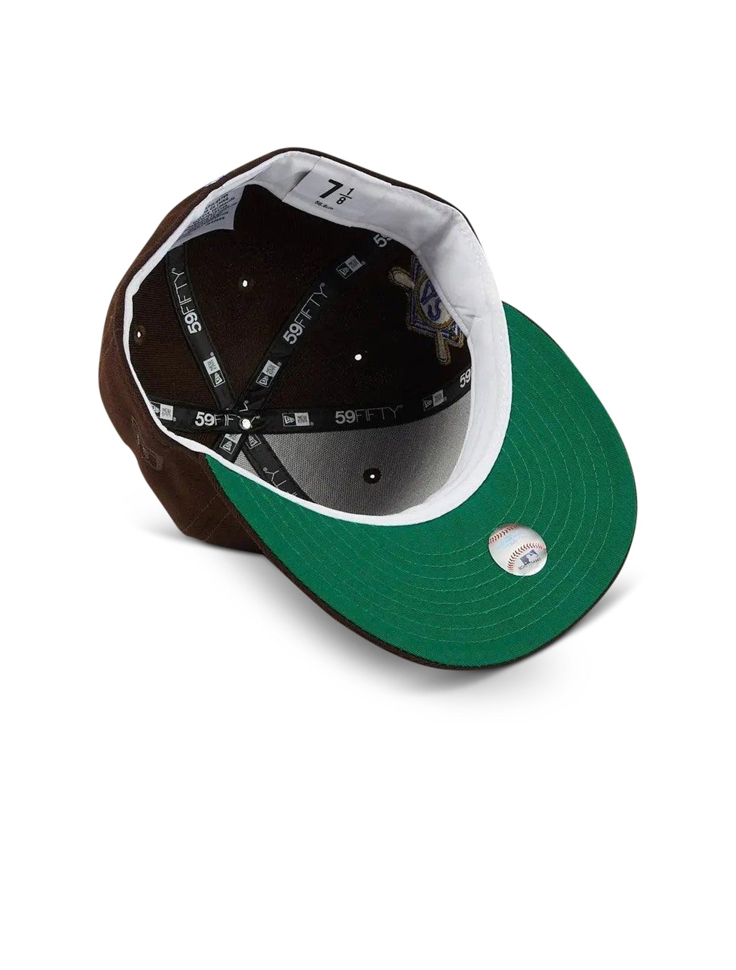 New Era 5950 LA Dodgers Jackie Robinson 75 Years Hat - Brown