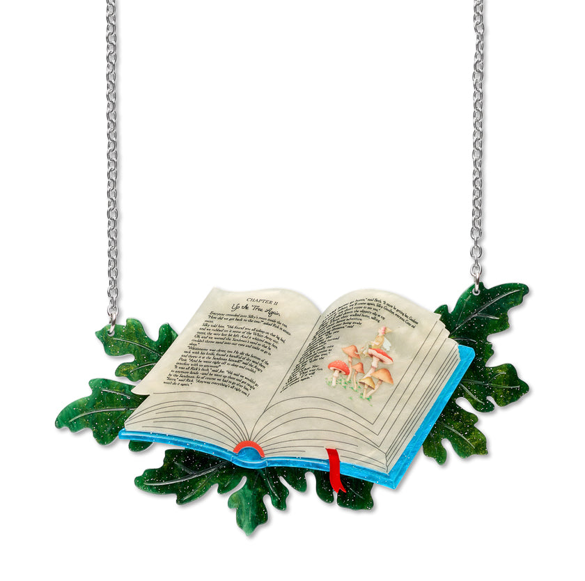 The Magic Faraway Tree Book Necklace by Erstwilder