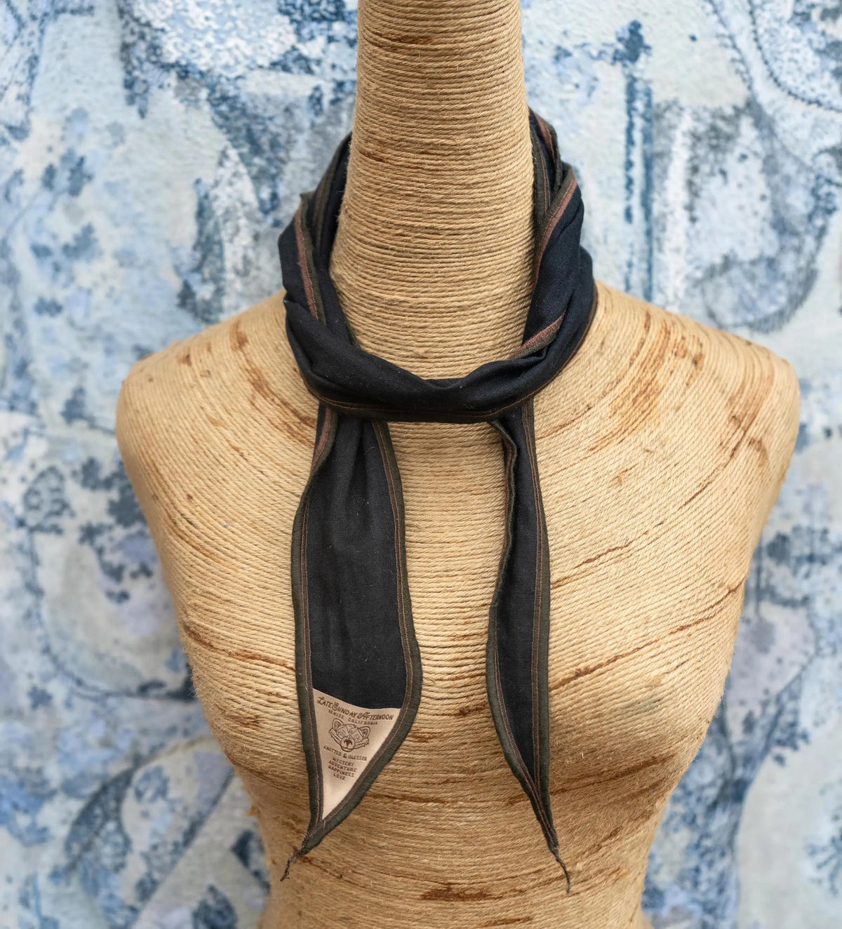 New York New York Linen Neck Scarf | Matthew Ian Collection