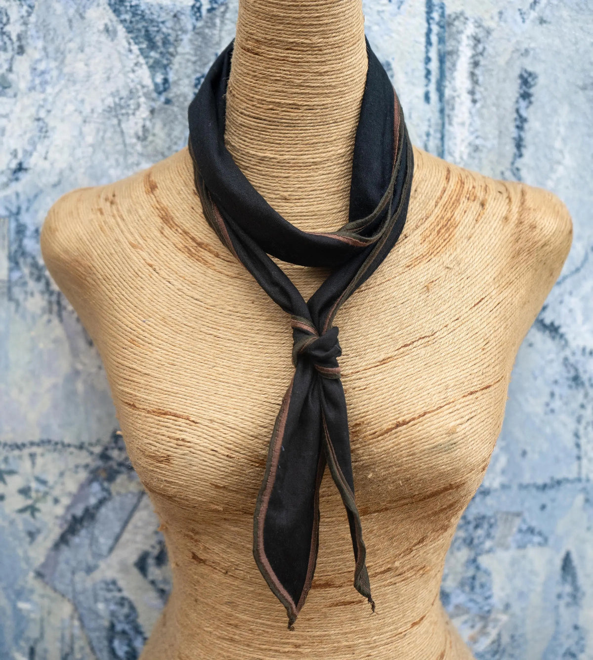 New York New York Linen Neck Scarf | Matthew Ian Collection