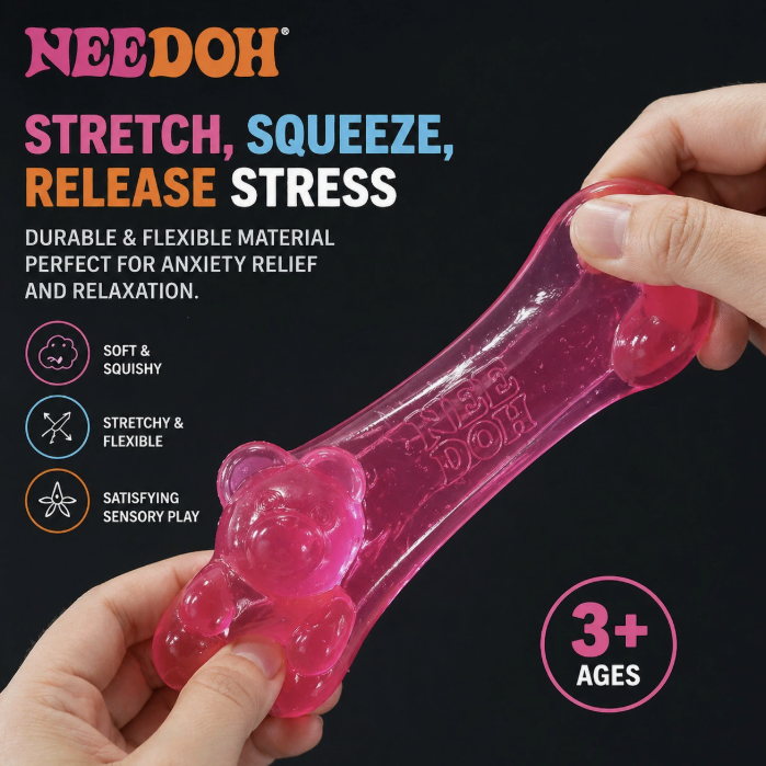 NeeDoh Gummy Bear Squishy