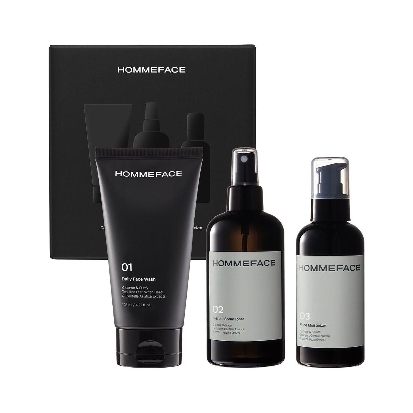 HommeFace Daily Skincare Trio 17.74 oz
