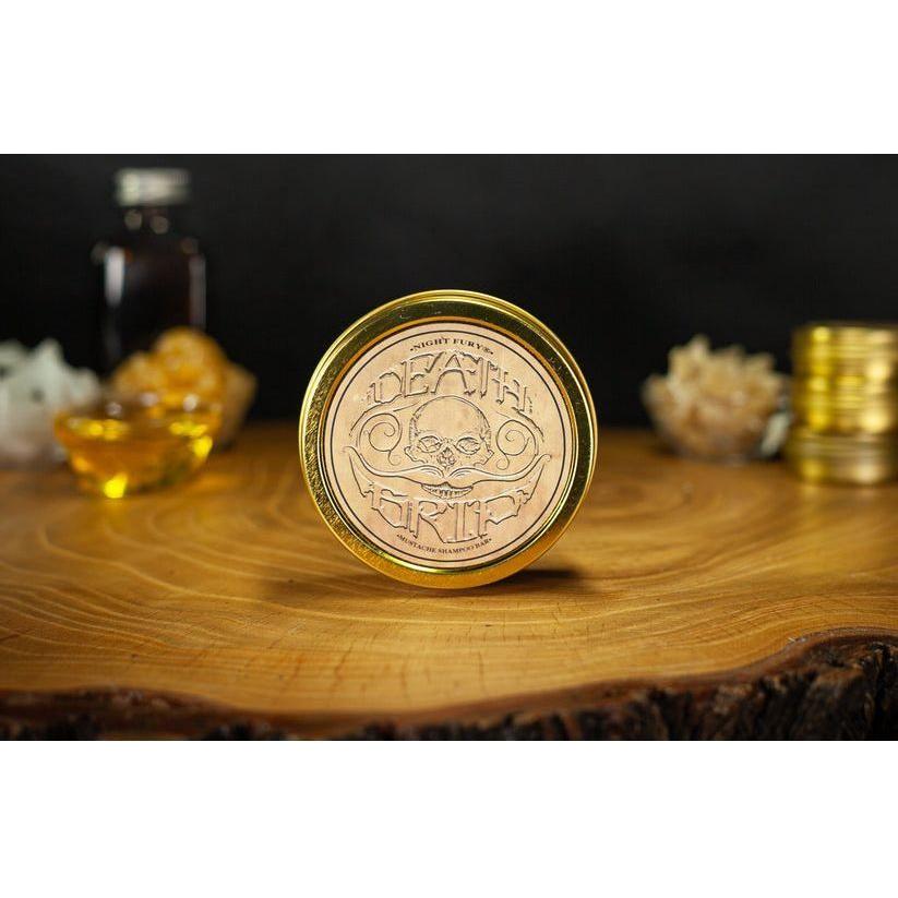Death Grip Night Fury Mustache Wash Shampoo Bar 4 oz