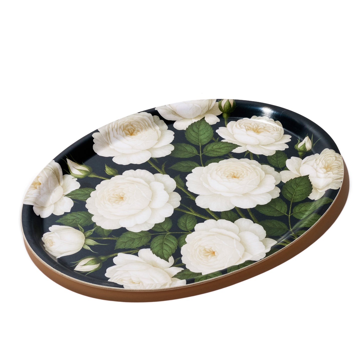Night Garden Birchwood Decorative Tray - Oval