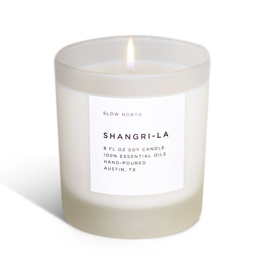 Shangri-La - Signature Candle (Eucalyptus + Lavender + Lemongrass) - Osadia Concept Store