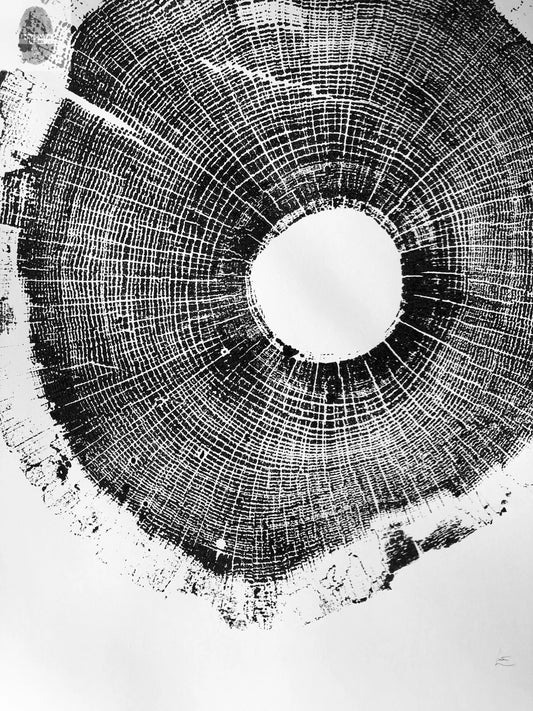 North Carolina Tree Art - Oak - 18x24 print