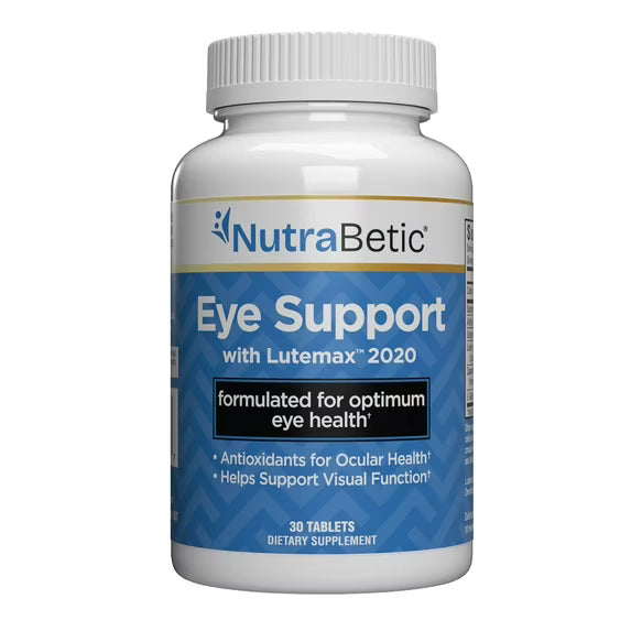 Nutrabe + Ic NutraBetic Eye Support Tablets Optimum Eye Health Visual Function Antioxidants For Ocular Health Diabetic Support Lutemax 2020