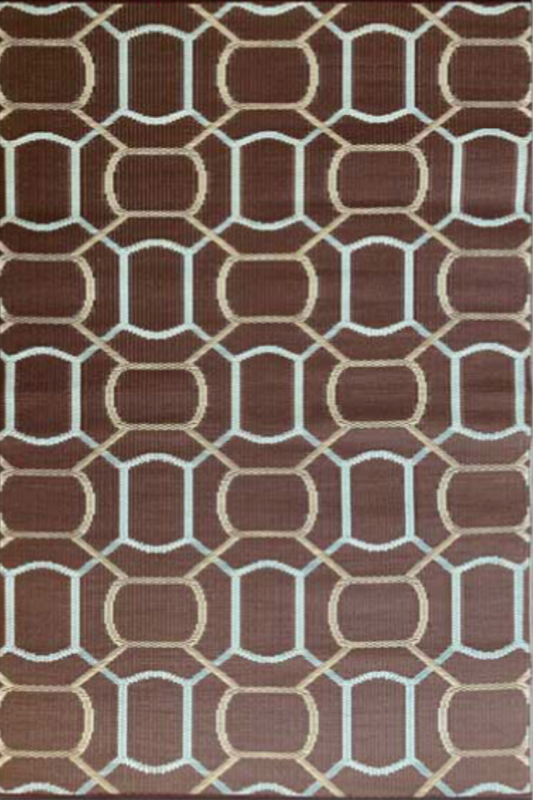 Oblong Brick Brown Sky