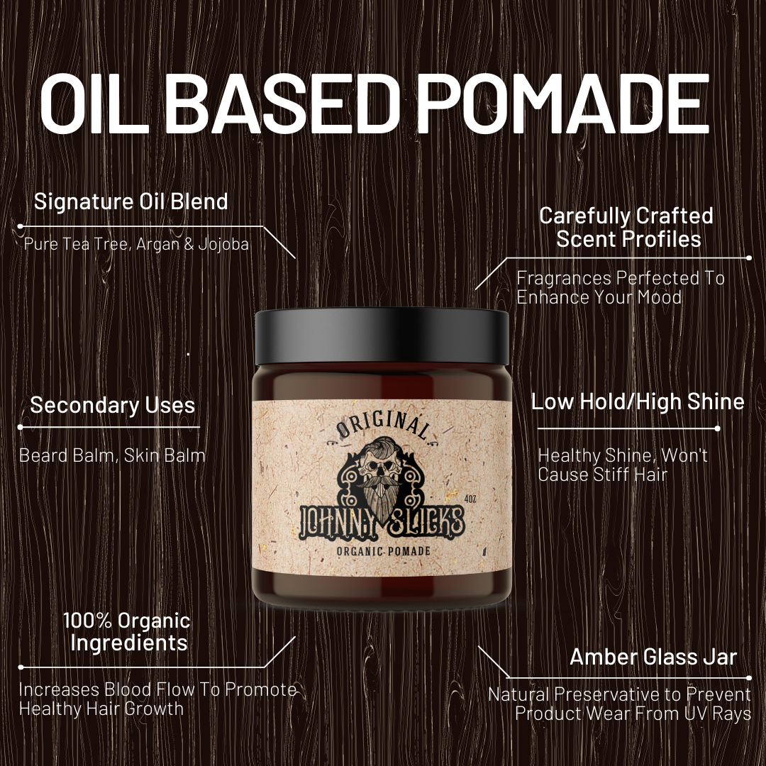 Organic Oil Based Pomade - Osadia Concept Store
